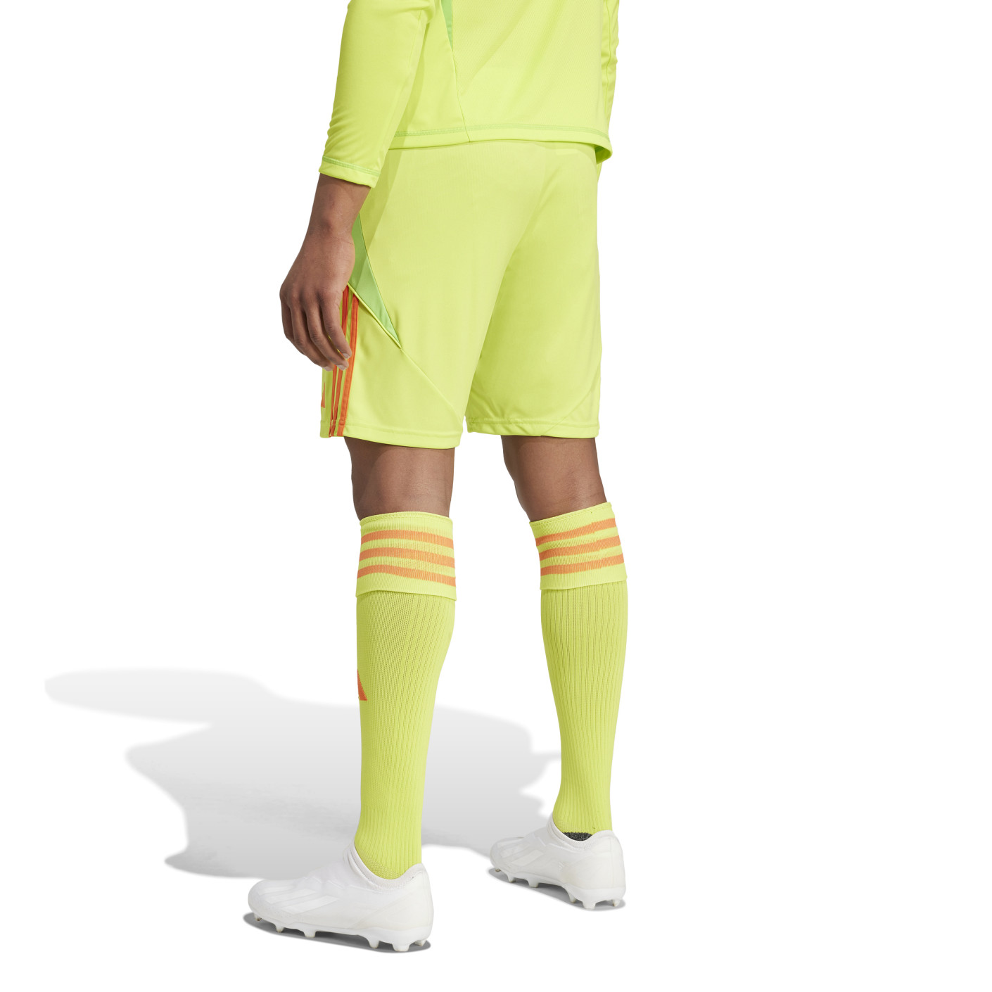 Adidas Tiro 24 Voetbalbroekje Geel Lichtgroen Oranje