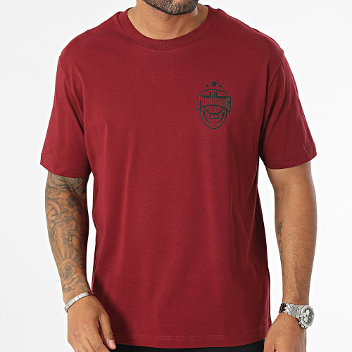 Tee Shirt Oversize All Star Bordeaux Noir