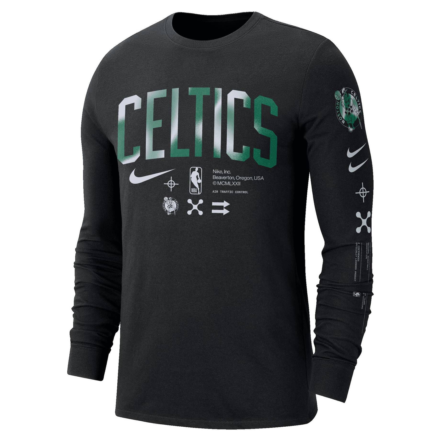 Nike| Herren Langarmshirt BOSTON CELTICS LONG