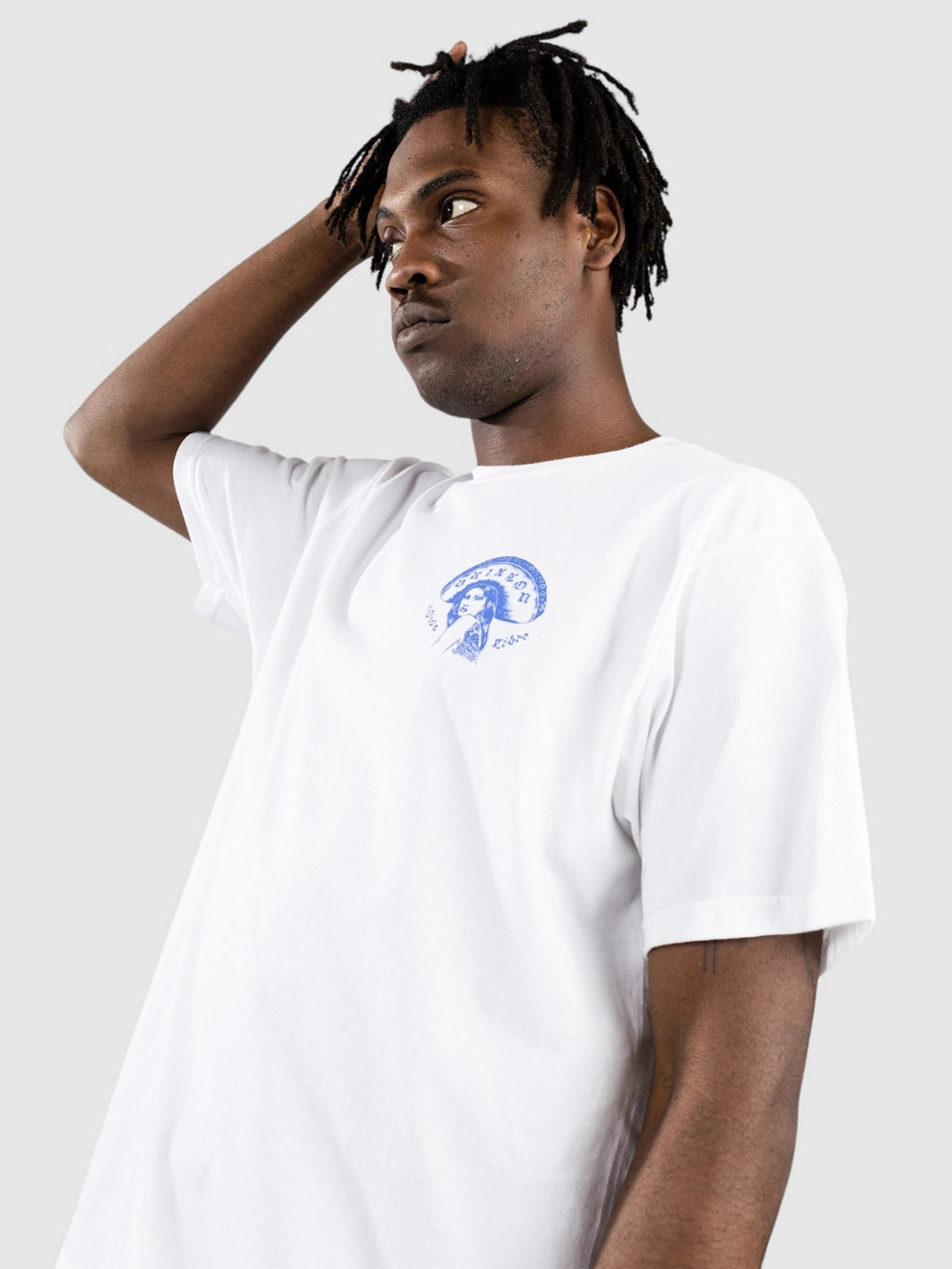 Brixton Vive Libre Standard T-Shirt white
