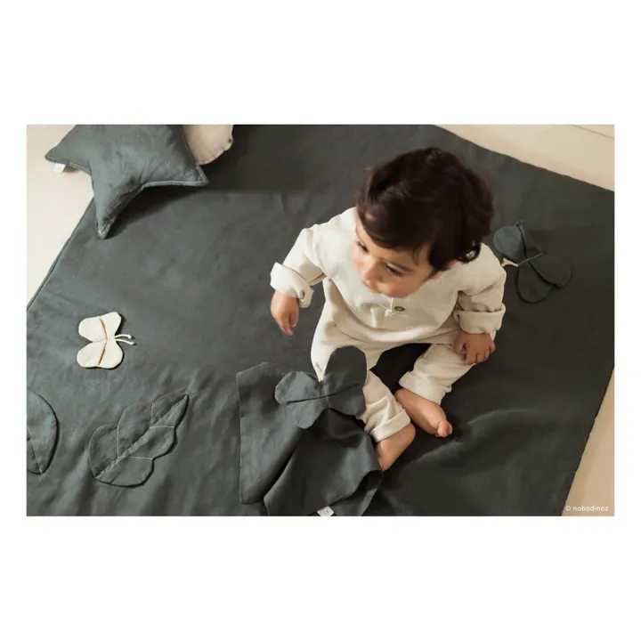 Nobodinoz Tapis de jeu - Lin Français | Bleu