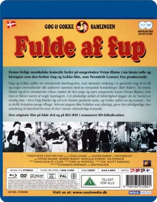 Gøg Og Gokke - Fulde Af Fup - Blu-Ray + Dvd