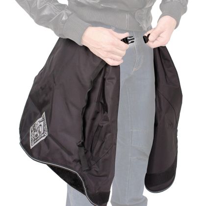 Tablier Tucano Urbano TERMOSCUD PASSAGER POUR MAXI-SCOOTER R092N Universel - Noir