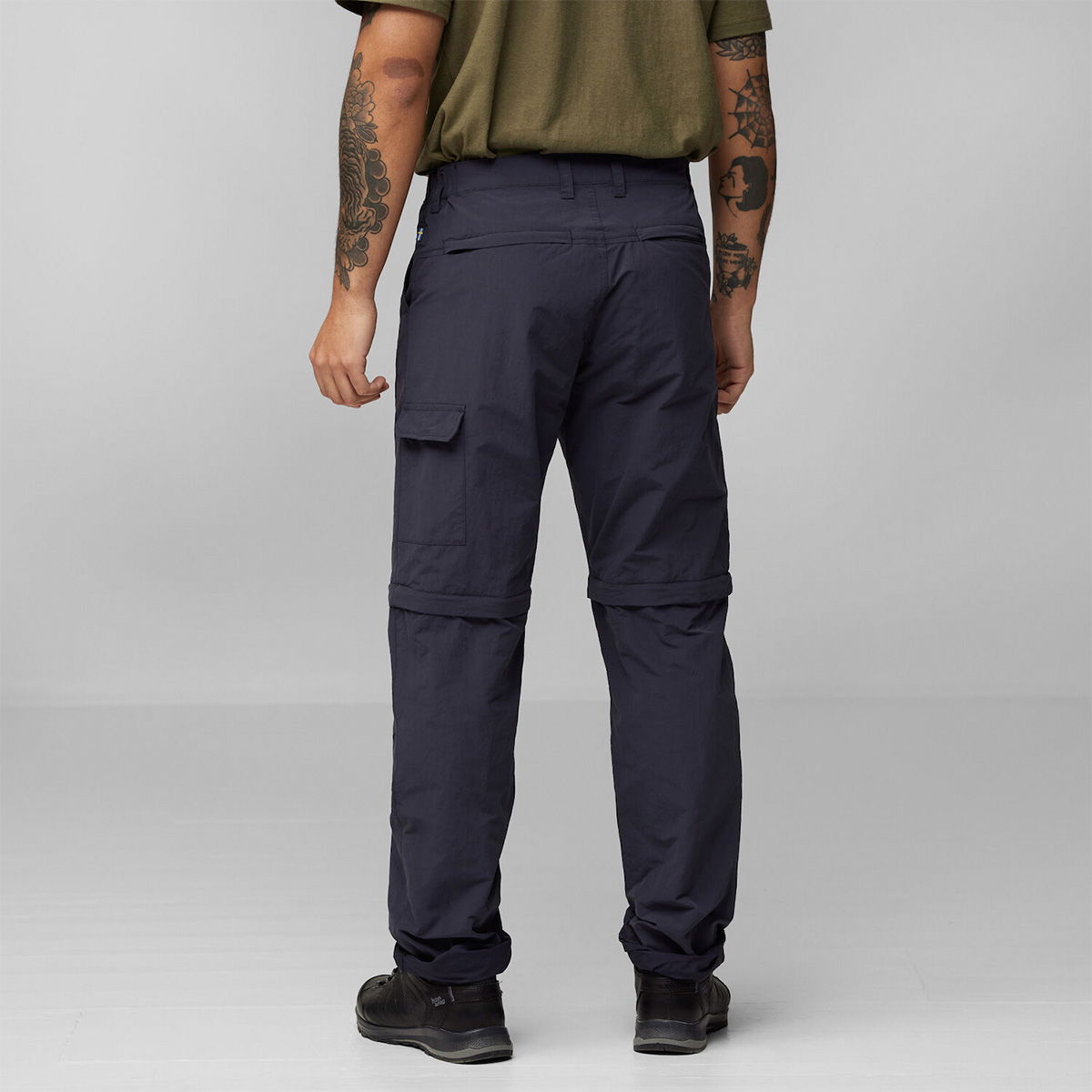 Fjällräven Travellers MT Zip-Off Bukser, herre (Dark Navy) - Spejder Sport