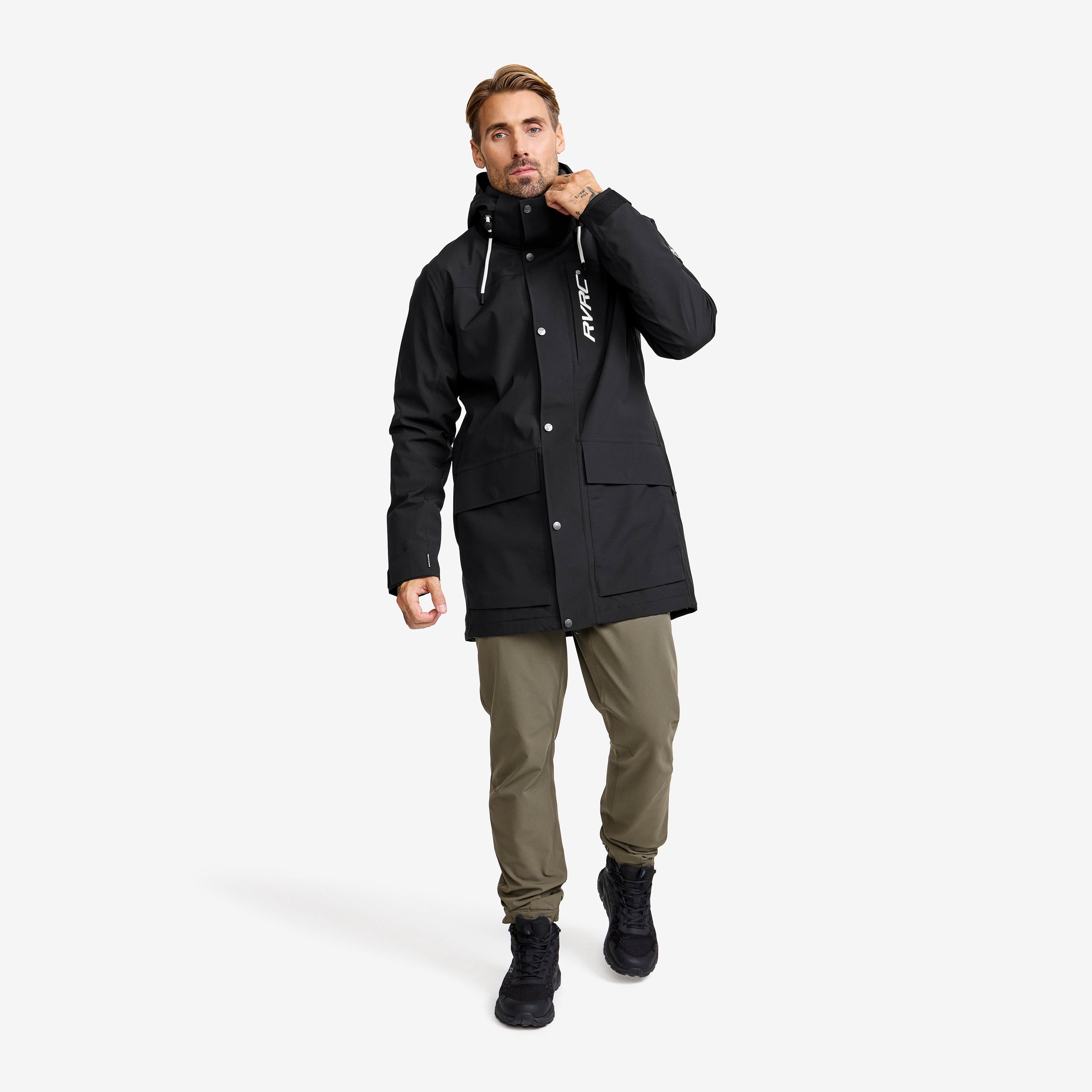 Status 2L Parka Herre Black
