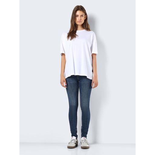 Noisy May Mida Løs T-shirt, Bright White, L