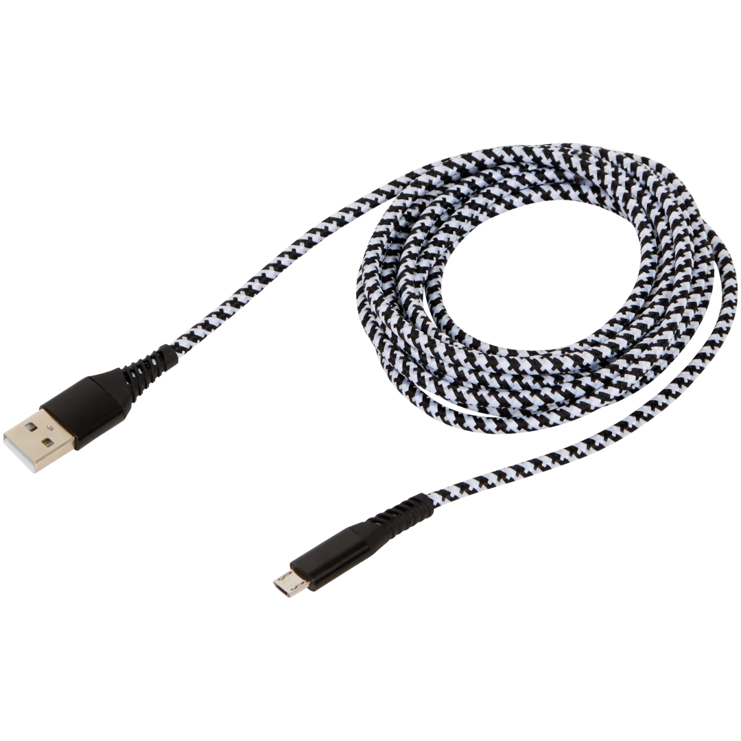 Sologic laad- en datakabel micro-USB 3 meter | diverse kleuren