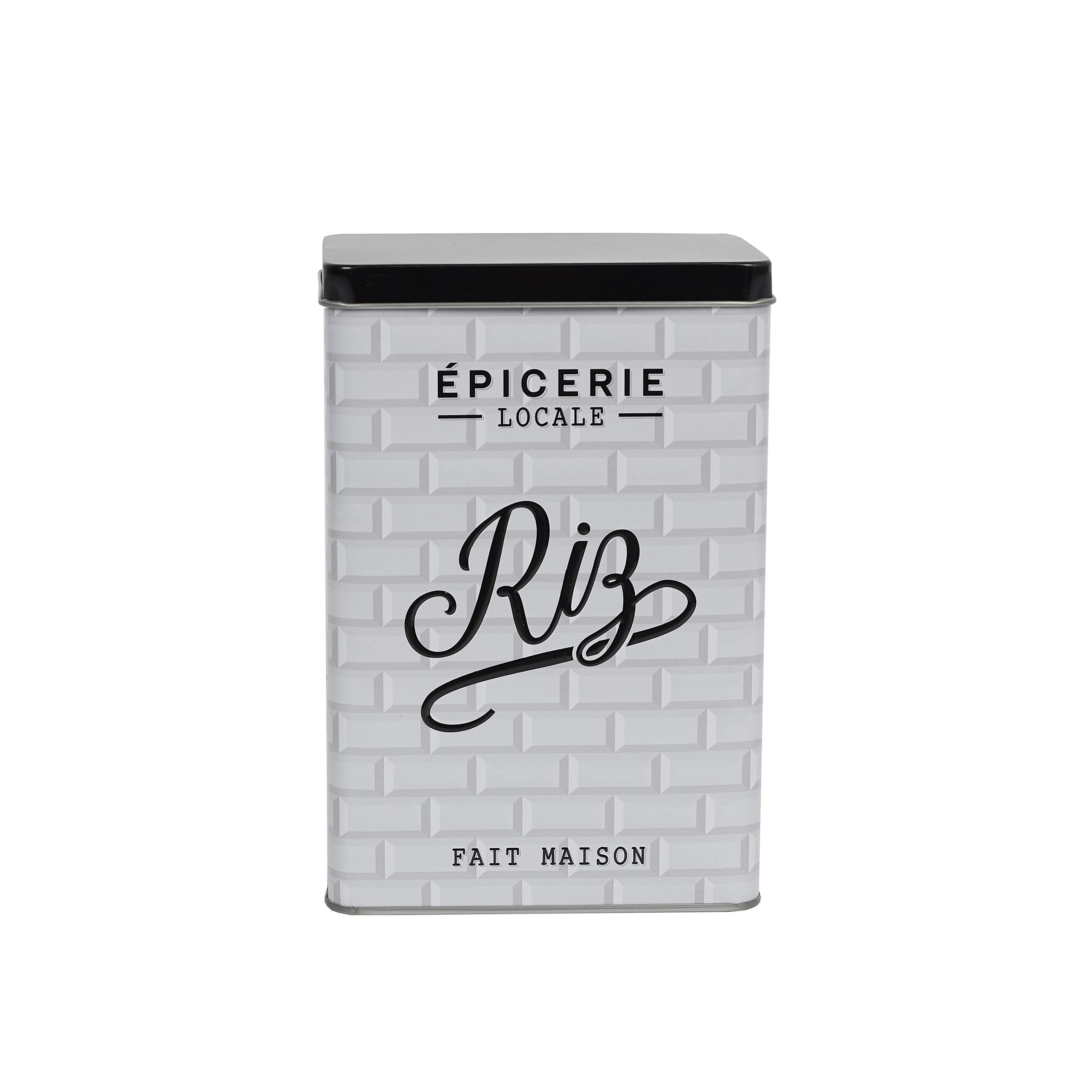 BOITE RIZ METAL EMBOSSE BROOKLYN