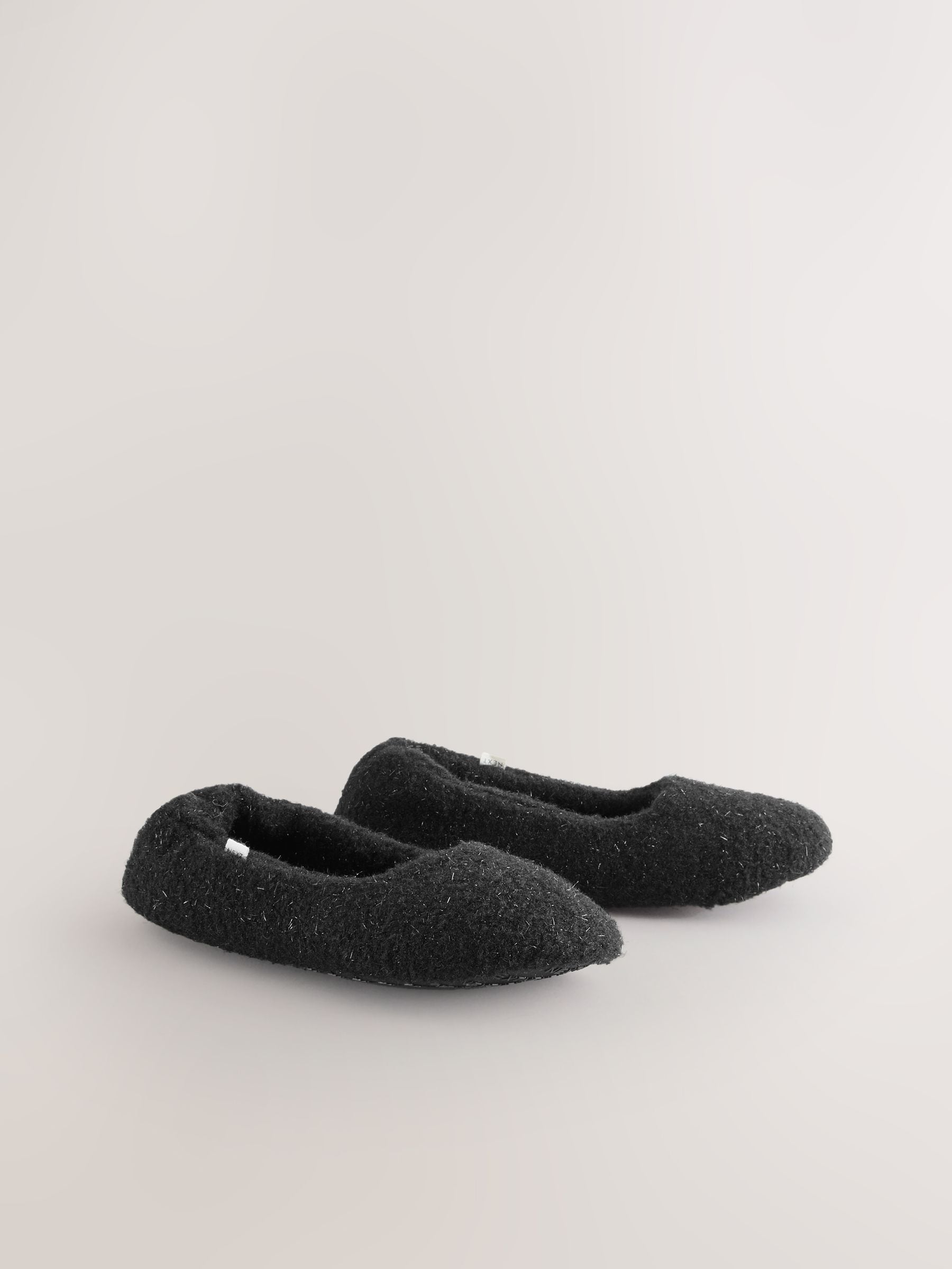 Zwarte glitter - Ballet Flat Slippers
