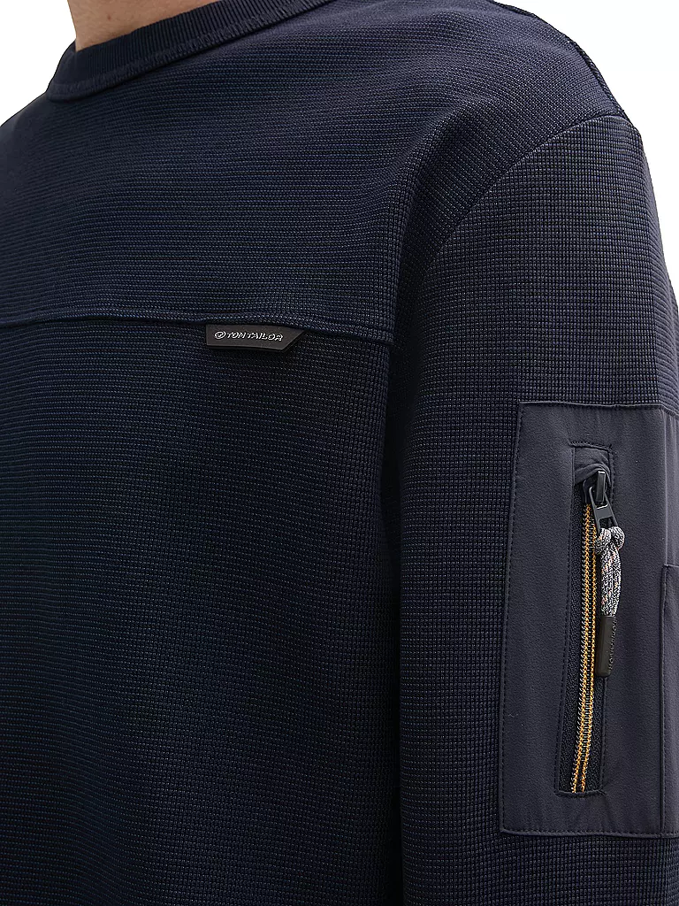 TOM TAILOR Sweater dunkelblau