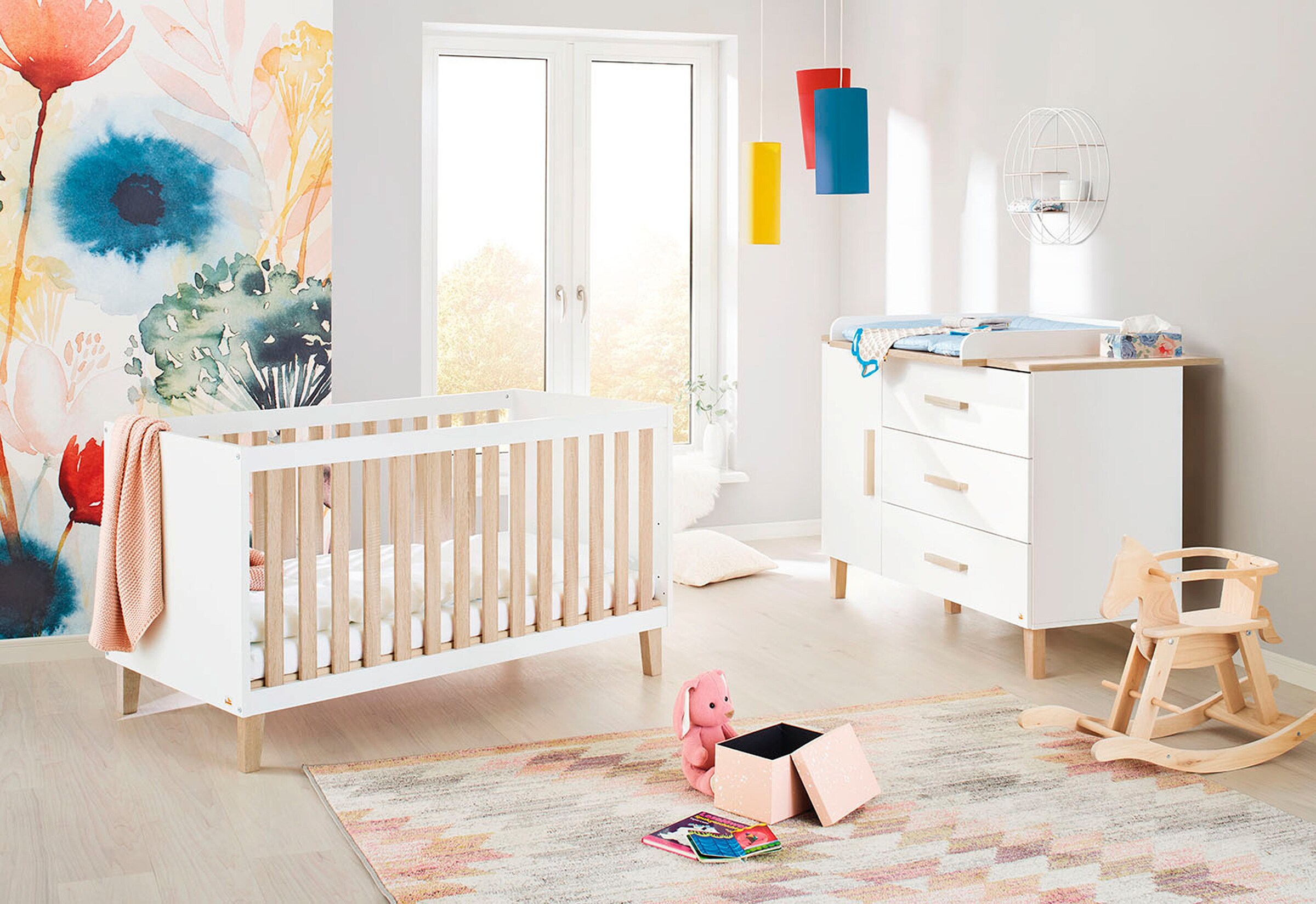 Pinolino Kinderzimmer-Set „Lumi” extrabreit, 2-tlg.