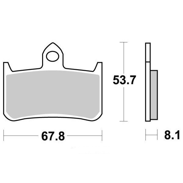 Sifam - Plaquettes de frein S1092N