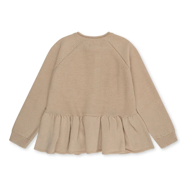 Konges Sløjd Cardigan Mérinos Cabby | Beige