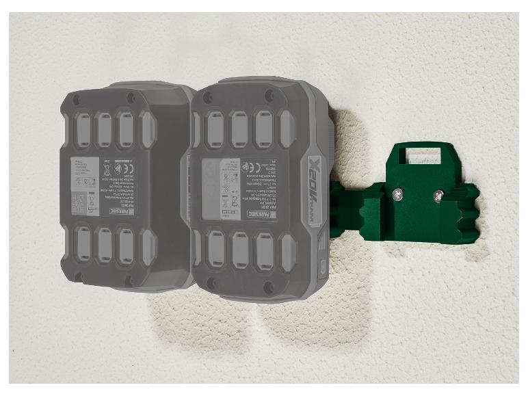 Muurbeugel voor 20 V accu of 20 V accu-boormachine