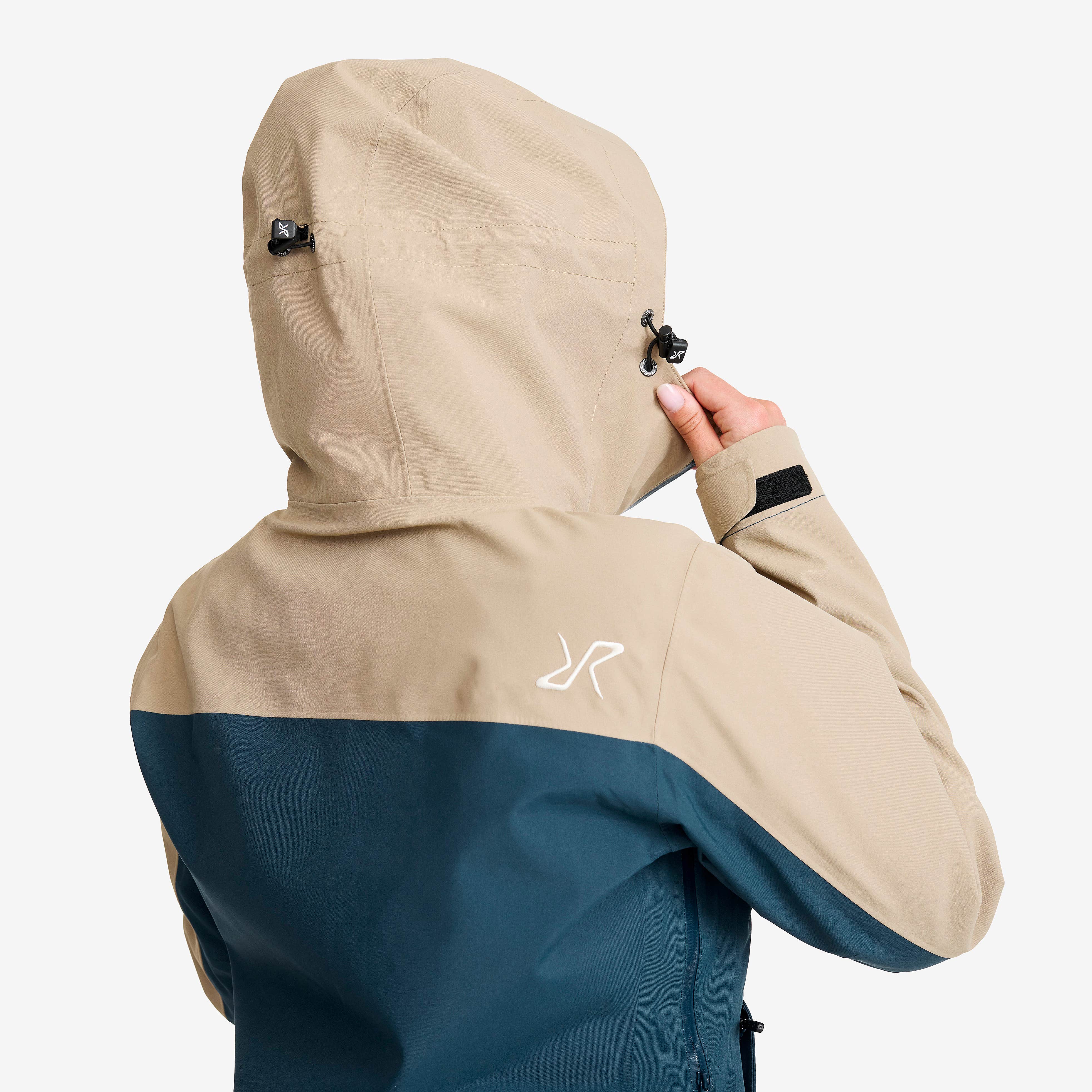 Silence Proshell 3L Jacket Dame Khaki/Moonlit Ocean