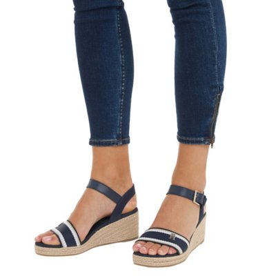 Sandales femme Webbing Wedge Sandal TOMMY HILFIGER