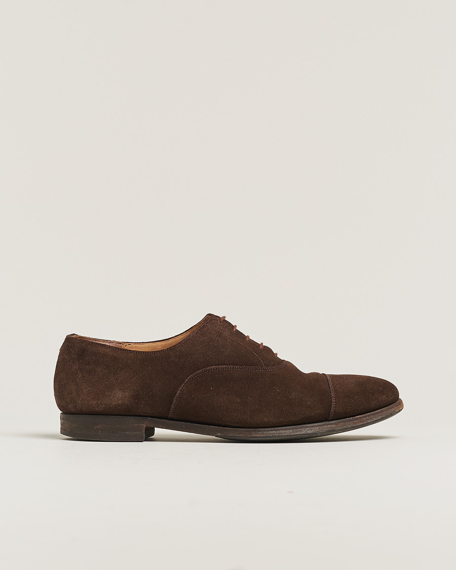 Crockett & Jones Connaught Dark Brown Suede UK10,5 - EU44,5