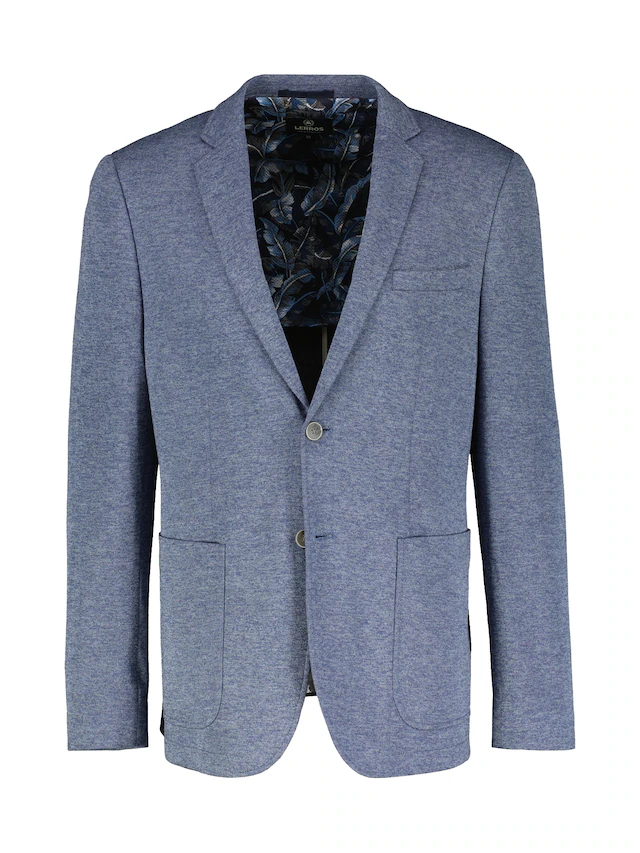 LERROS Jerseysakko »LERROS Jerseyblazer mit Muster im Innenfutter«