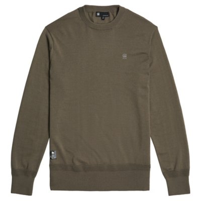 Pull homme Premium Core MARRON G-STAR