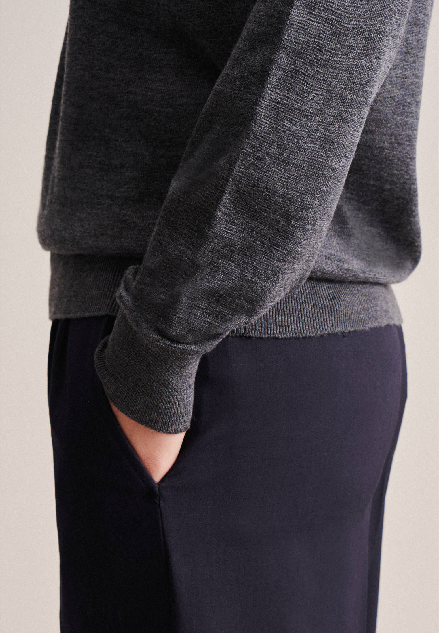 Seidensticker| Damen Pullover Schwarze Rose
