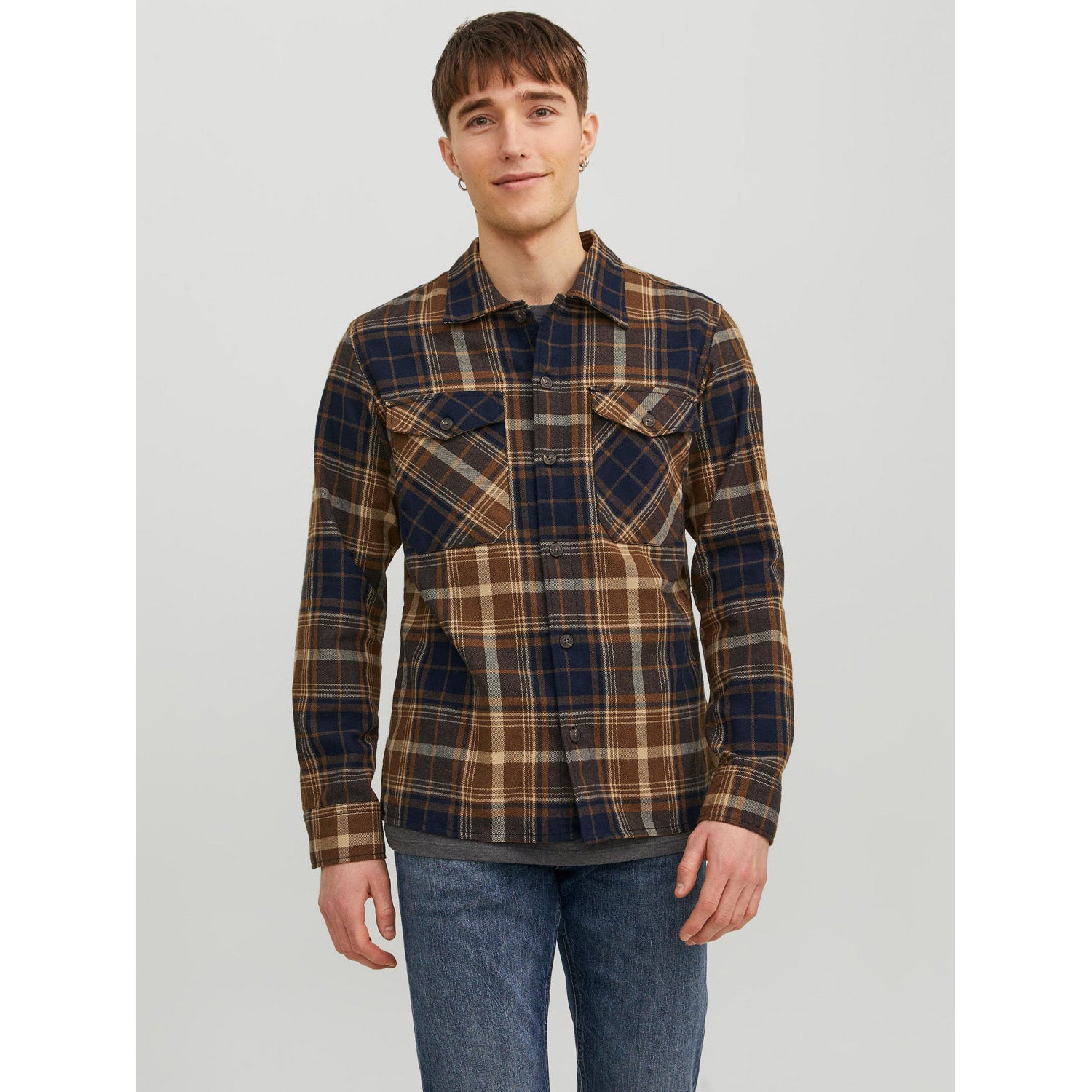 Jack & Jones  Eddie Overshirt Long Sleeve