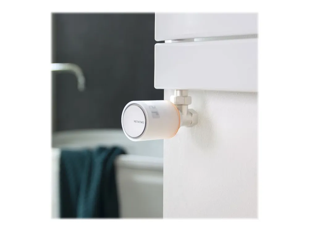 Netatmo smart radiator fjernbetjening smart termostat, 3 stk. produktpakke