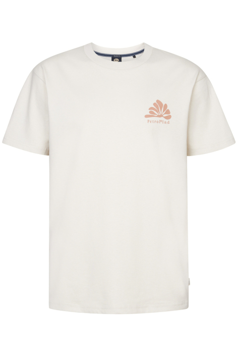 Petrol Industries beige heren t-shirt