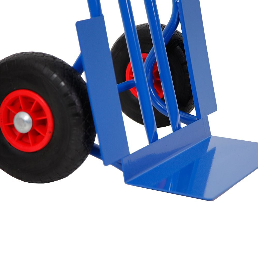 PROREGAL Rhino XL steekwagen met schep (H x B x D): 104 x 60 x 50 cm, laadvermogen: 250 kg, lekvrije wielen, blauw