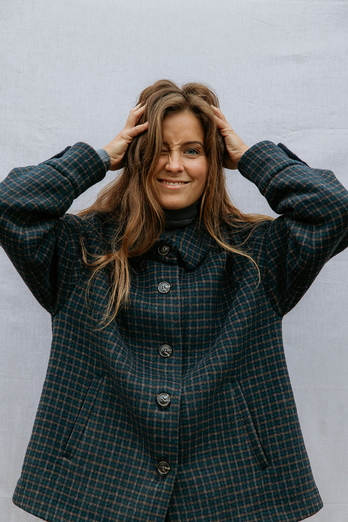 Odalyn W Jacket, Jakke - Checkered