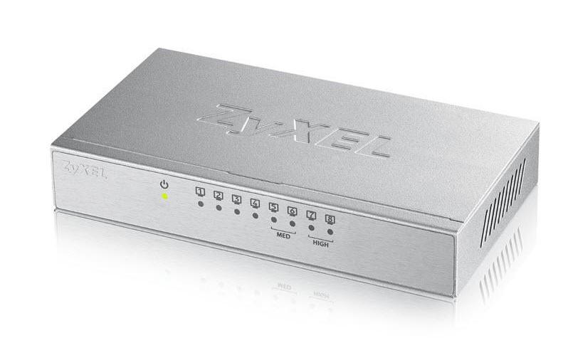 Switch GS-108Bv3 8 PortUnmanaged Switch mit Metallgehäuse