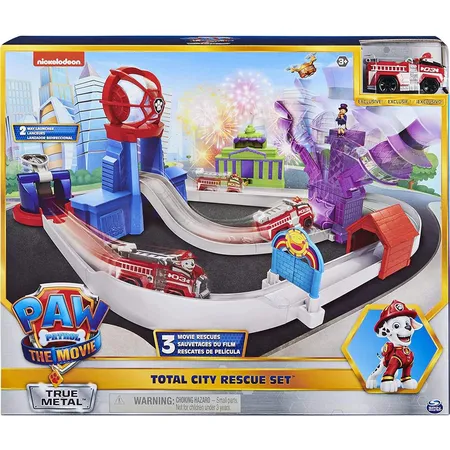 Spin Master Paw Patrol True Metal Total City Rescue