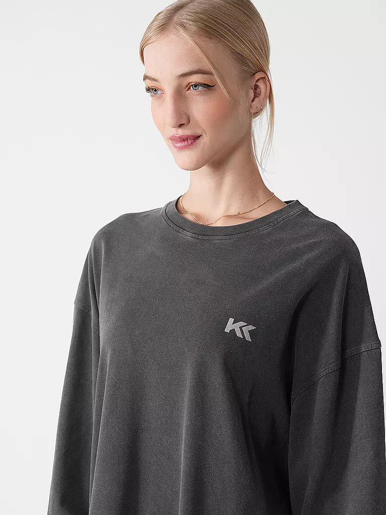 KARO KAUER Sweater ENVISION grau