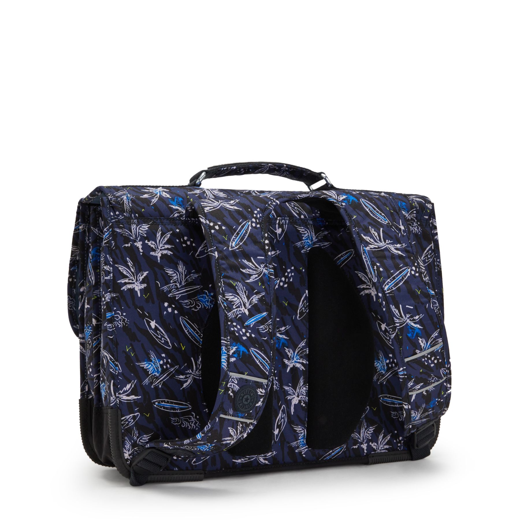 PREPPY Sac D’école Medium Avec Housse Contre La Pluie Fluo - Surf Sea Print