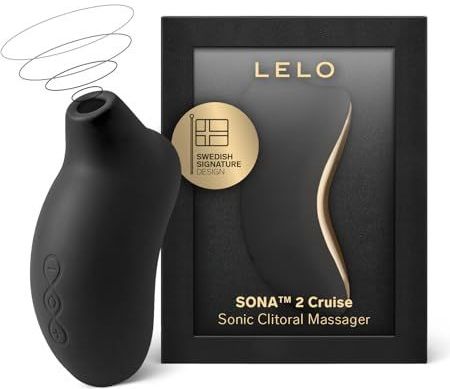 LELO - SONA 2 Cruise - Sonische Golvenstimulator - Zwart - Waterdicht met Cruise Control