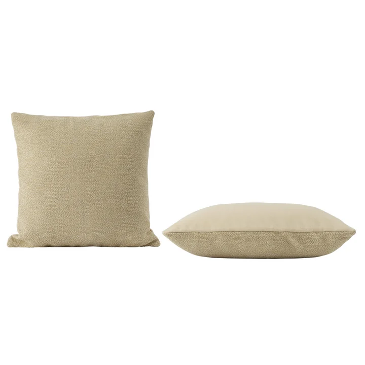 Muuto - Mingle Kissen, 35 x 55 cm, hellblau / mint