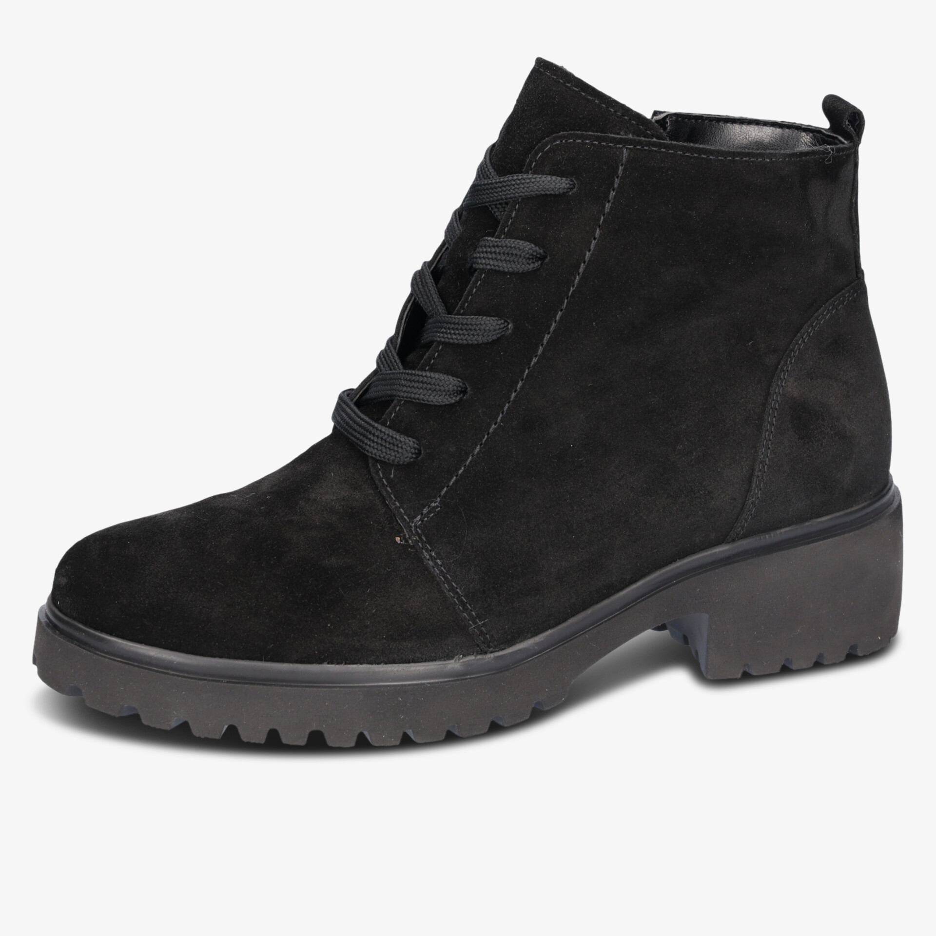 waldläufer Damen Stiefeletten schwarz
