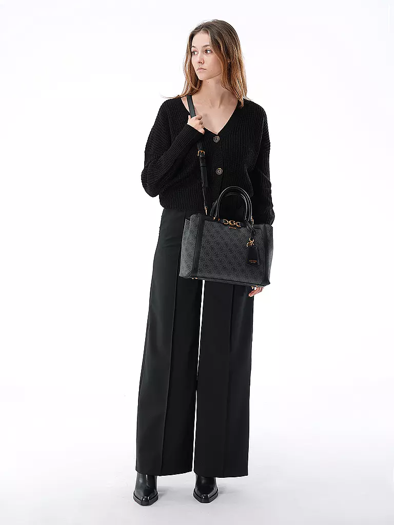 GUESS Tasche - Henkeltasche DAGAN schwarz