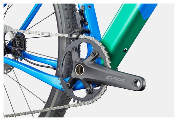 Gravel Bike Cannondale Topstone Carbon 2 Lefty Shimano GRX 12V 700 mm Bleu