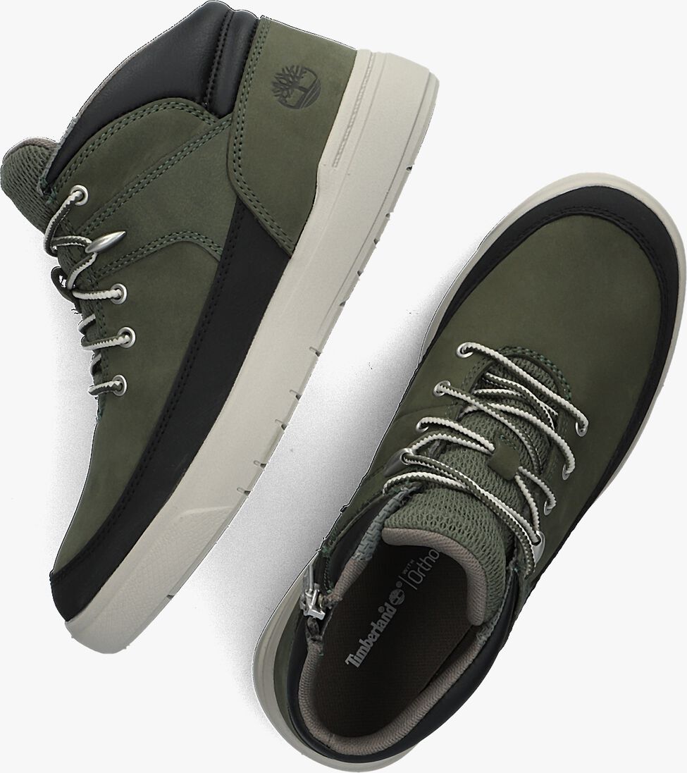 TIMBERLAND groene timberland hoge sneaker seneca bay mid