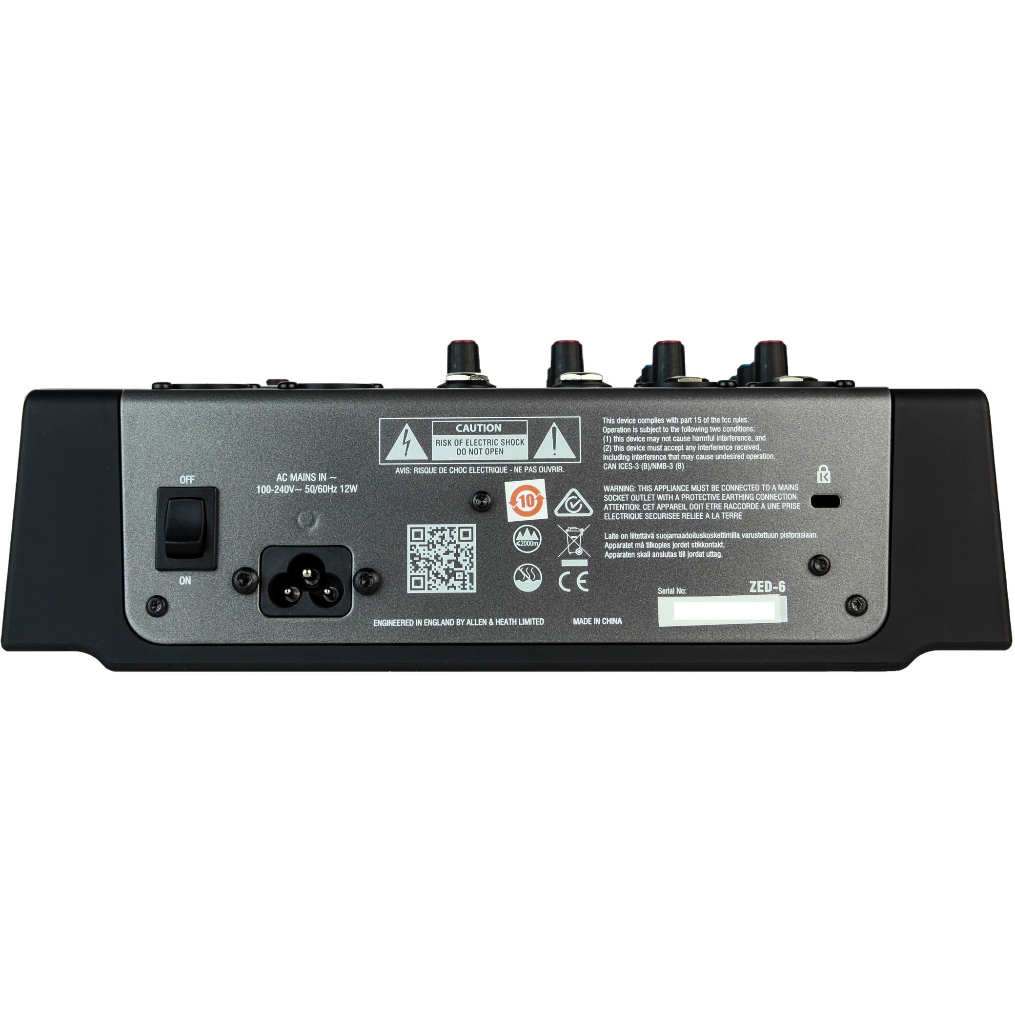 Allen & Heath ZED-6 analoge mixer
