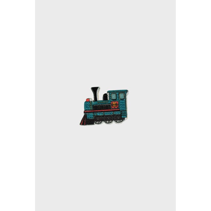 Atelier Veritas-Patch met locomotief 4,5x6cm