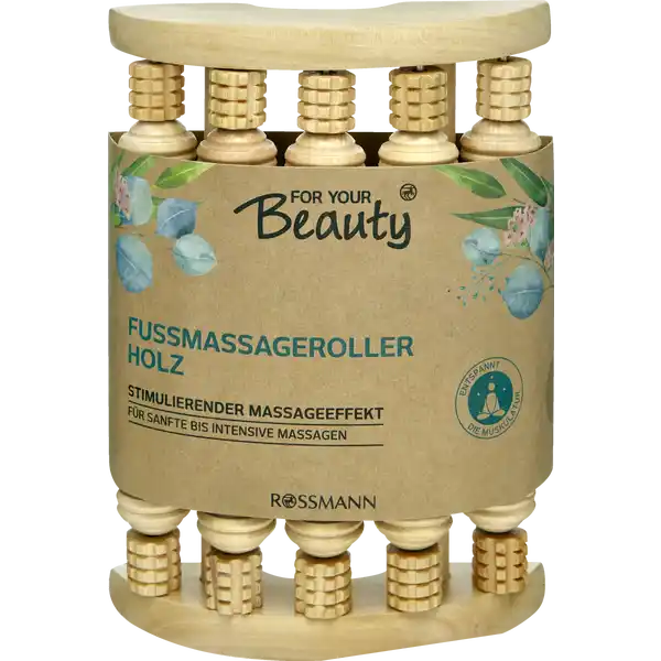 Fussmassageroller Holz