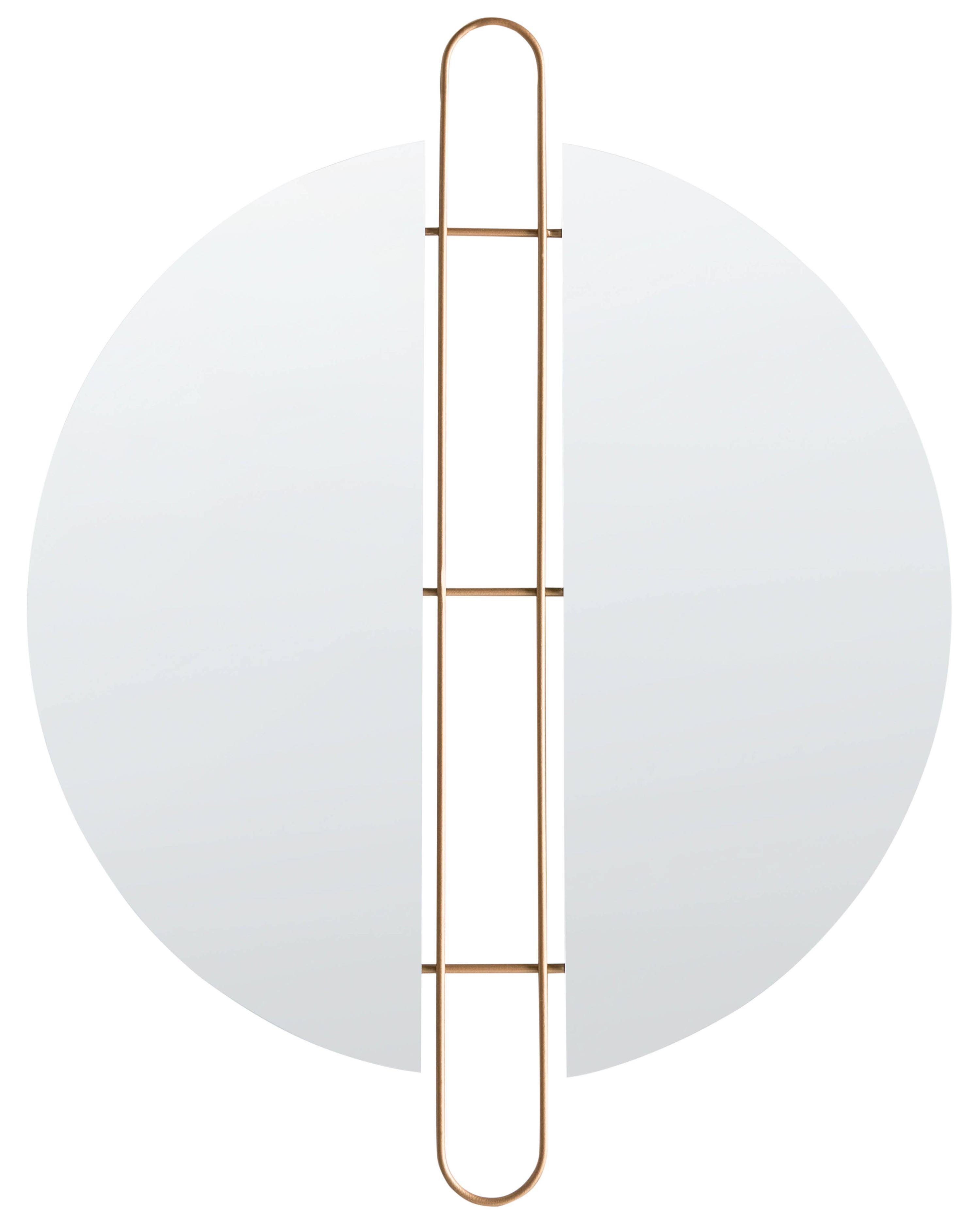 Wandspiegel ATTIN 52 cm 65 cm Goud