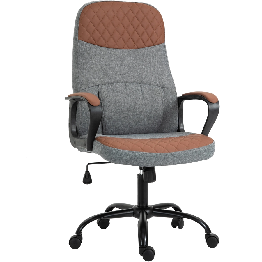 Vinsetto Bürostuhl  mit Massagefunktion braun, grau