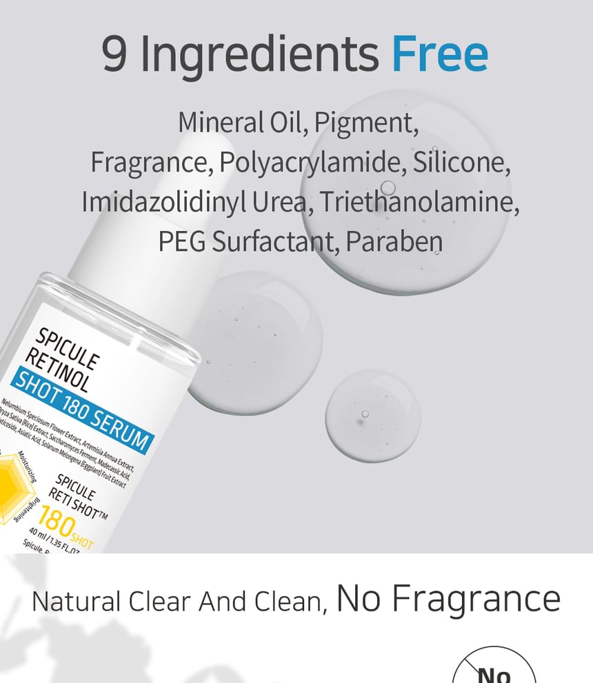 APLB - Spicule Retinol Shot 180-serum