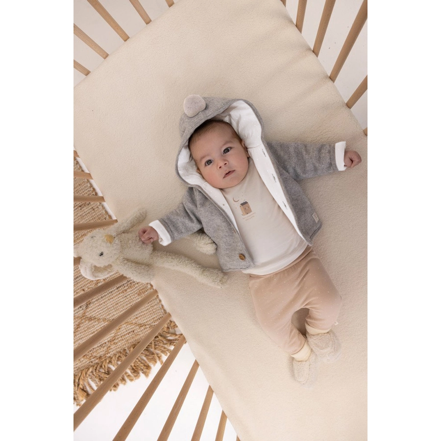 Feetje Filzjacke Sparkle Grau Melange