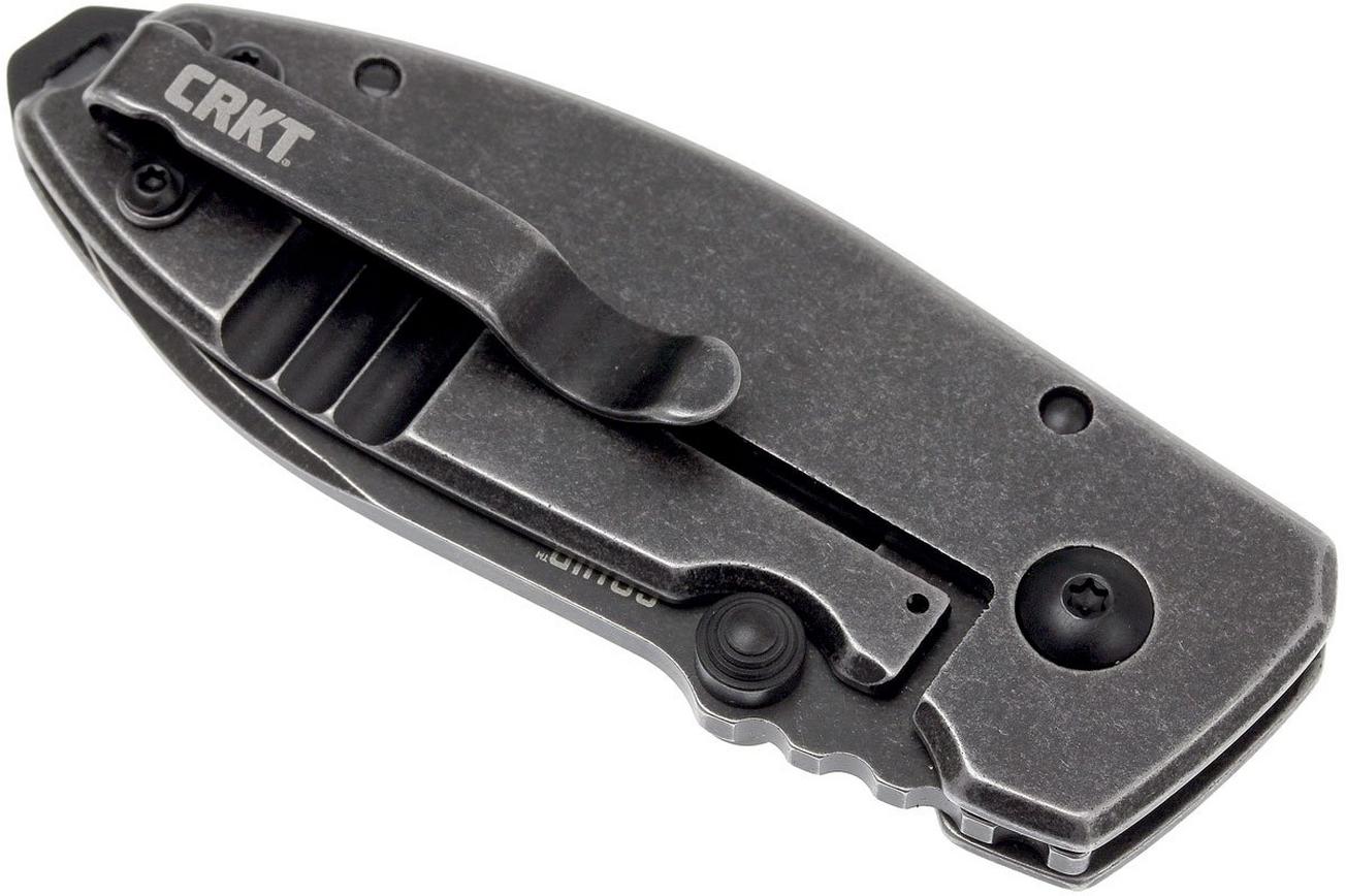 CRKT Squid 2490KS Blackwash zakmes, Lucas Burnley design