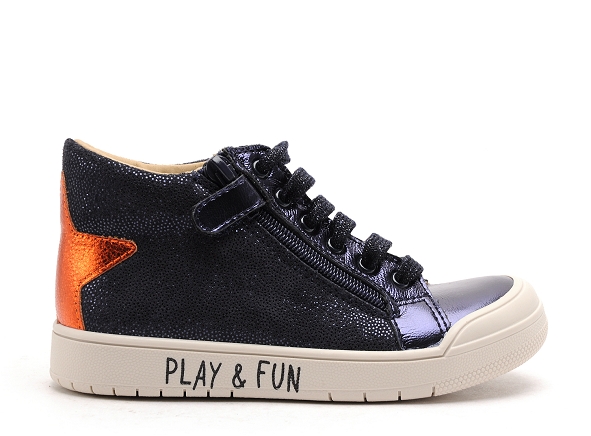 Bopy boots bottine enfant solar bleu