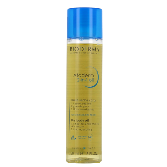 Bioderma Atoderm huile corps 2 en 1 - Peau normale à sèche