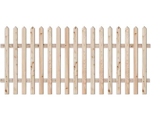 Voortuinschutting, verticale schutting lariks 150 x 70 cm naturel